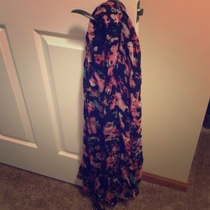 Floral scarf!